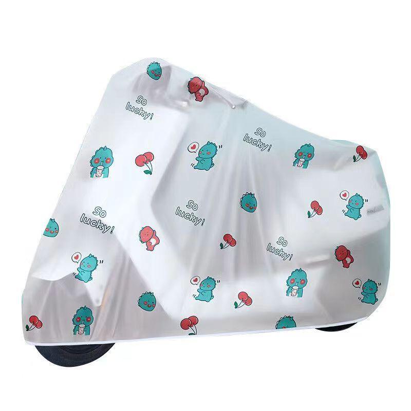 バイク 車体カバー 厚手 オートバイ 自転車 防塵 防水 電動自転車 レインカバー かわいい熊