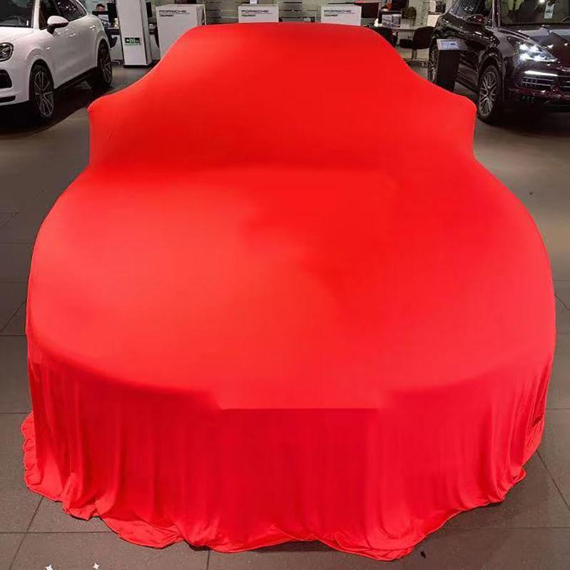 カー用品 車体カバー 伸縮性 赤色 青色 黒色 灰色 緑色 黄色 紫色