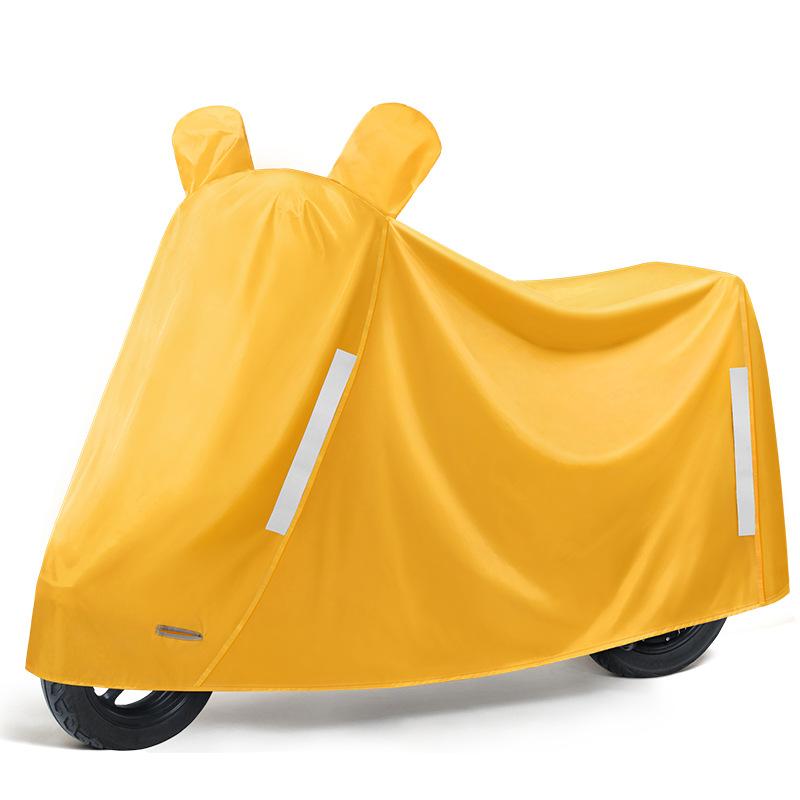 バイクカバー 電動自転車カバー 車体カバー 防水 防塵 UVカット 紫外線対策 オックスフォード 厚手 丈..