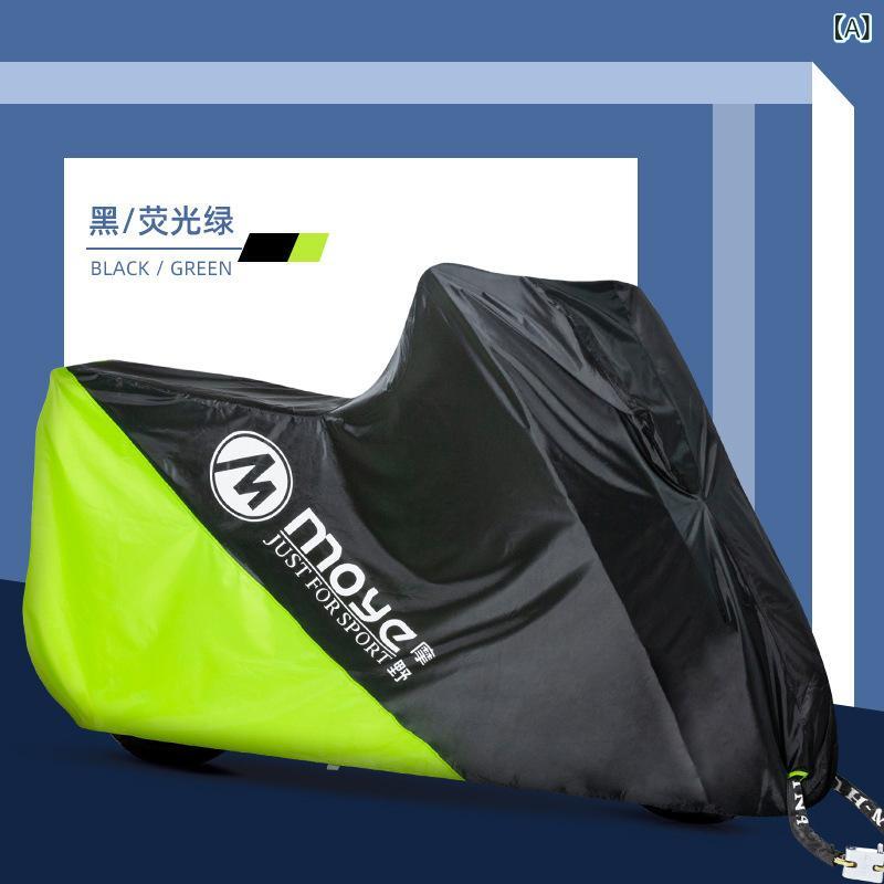 バイクカバー 電動バイクカバー 厚手オックスフォード生地 防雨 防塵 日焼け止め ブラック グリーン グレー 汎用 S M L XL 2XL 3XL