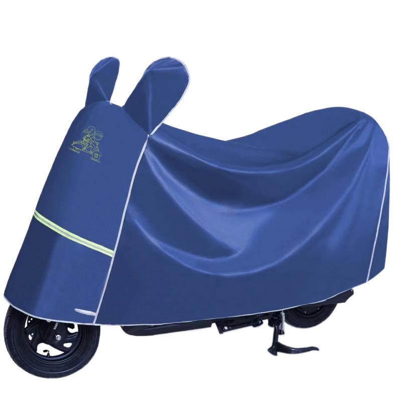 バイクカバー 厚手 防水 防風 防塵 UVカット 遮熱 撥水 オックスフォード生地 電動アシスト自転車 原付..