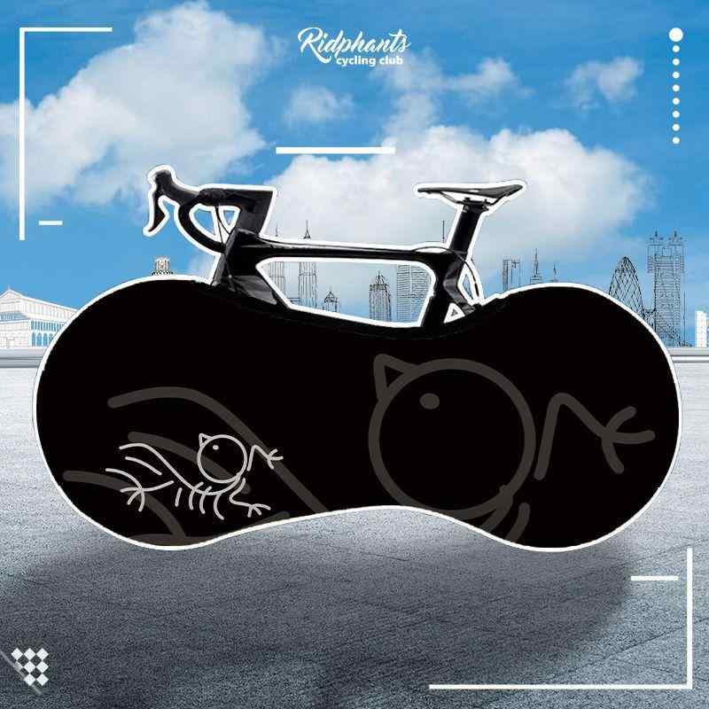 自転車 車体カバー 防塵カバー ロードバイク マウンテンバイク サイクルカバー 紫外線対策 撥水 ブラッ..