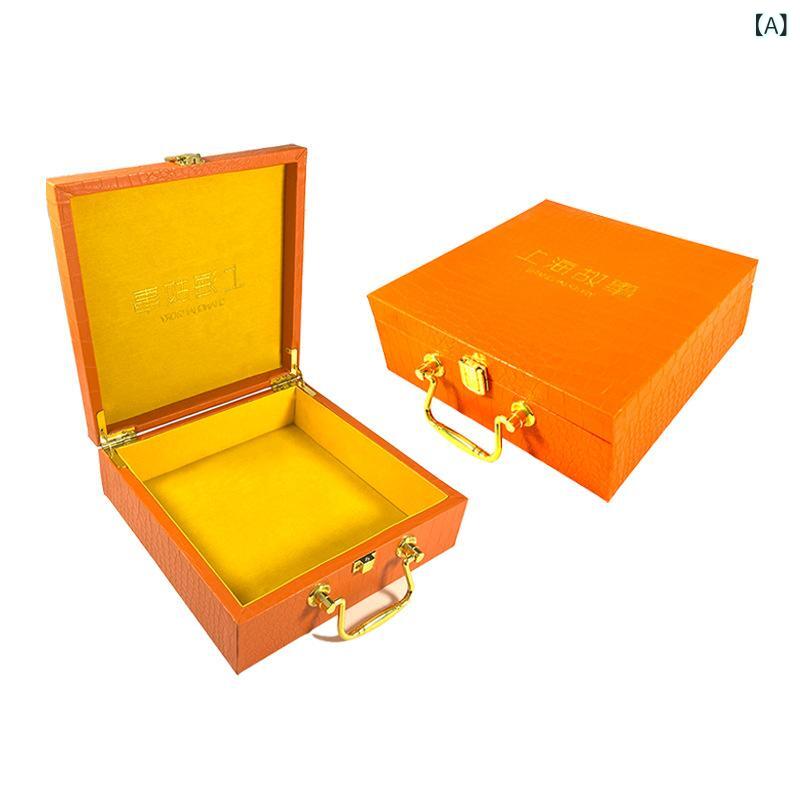 スカーフ ギフトボックス 贈り物 スカーフ ショール 収納ボックス 刺繍 複合材料 包装 ラッピング 記念..