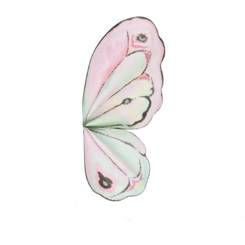 花材 ラッピングペーパー バタフライプリント アートペーパー 花束 包み紙 ブーケ 包装紙 フラワーアレンジメント DIY 薄荷緑 豆緑 シャンパンピンク グラデーションピンク グラデーショングリーン モクゲンジパープル 百花蘭 10枚セット