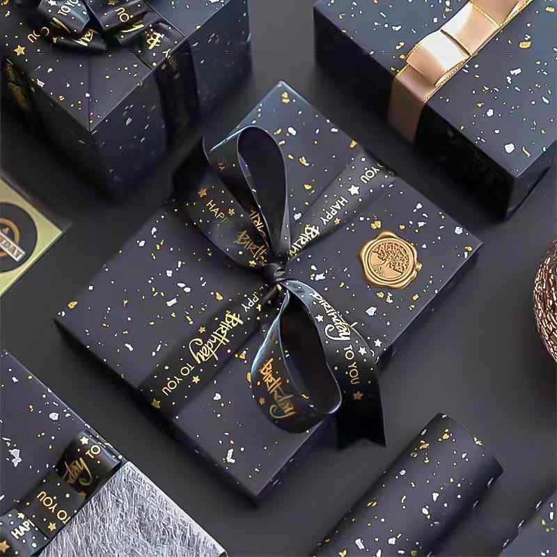 ラッピングペーパー ギフト包装紙 高級感 誕生日 バレンタインデー プレゼント 贈り物 シューズボック..