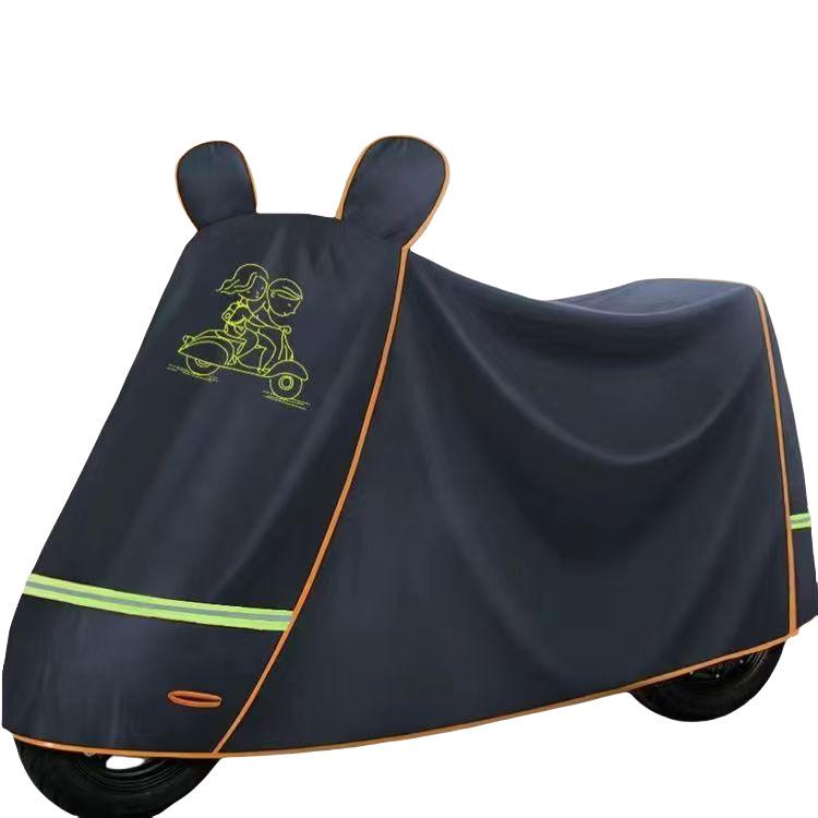 バイクカバー フルカバー 厚手 防風 耐久性 電動バイクカバー バッテリーバイク 雨除けカバー スクーター 日焼け防止 撥水 防塵 紺色 ワインレッド 青色 紫色 グレー