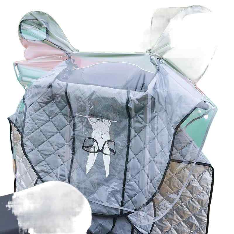 バイク用レインカバー 防水 防風 スクーター 車体カバー ヘッドライト バイザー ミラーカバー付き 透明..