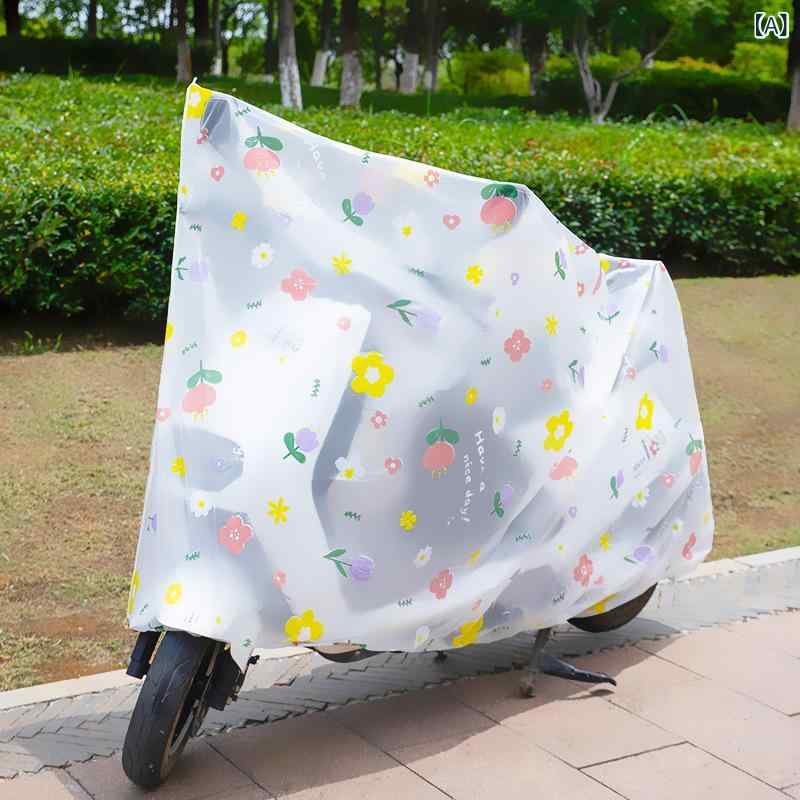 バイクカバー 電動バイクカバー 防雨 防塵 自転車 スクーター 小さめ 大きめ マッ...