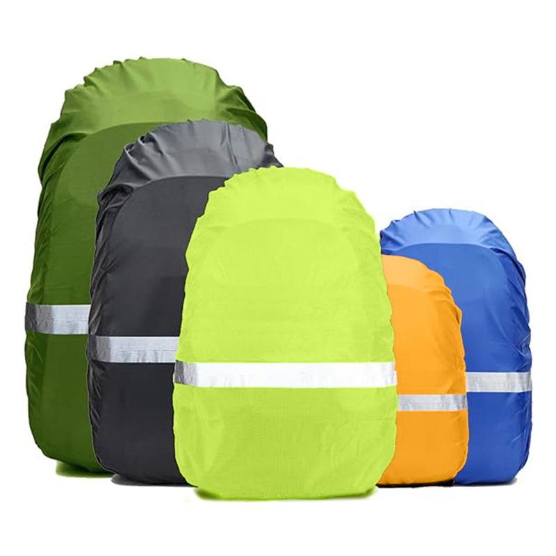 楽天シャドーテールリュックカバー 防水 反射材付き 15-80L 超防水 登山 サイクル スポーツ アウトドア 黒 緑 青