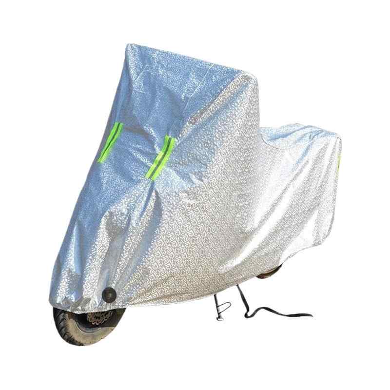 バイクカバー 耐久性 防雨 防水 防塵 厚手 オックスフォード生地 原付 スクーター 車体カバー グレー ..