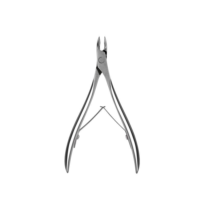 ネイルケア 天鹅型 甘皮ニッパー ステンレス製 キューティクルニッパー 甘皮切り ネイル用 爪切り 鷹の嘴型 鉗子 ペディキュアツール ネイルサロン 自宅用