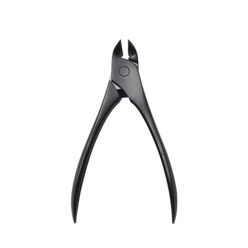 ネイル 牛角鉗 ネイルニッパー 巻き爪 厚い爪 足爪 爪切り ステンレス製 鷹の嘴型 斜め刃 大口径 初心..