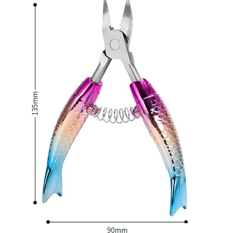 ネイルケアセット 甘皮処理 ニッパー 爪切り ステンレス製 巻き爪 陥入爪 足指 魚の目 除去 器具 美容グッズ