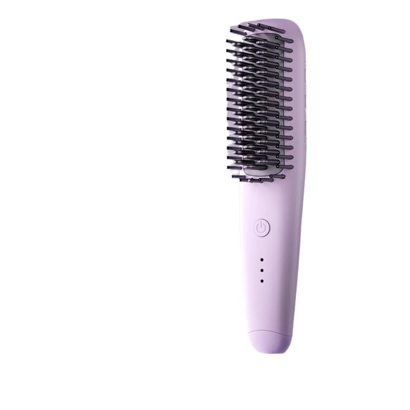 ヘアブラシ レディース ストレート 2way カール ミニ コンパクト ポータブル マイナスイオン ダメージ..