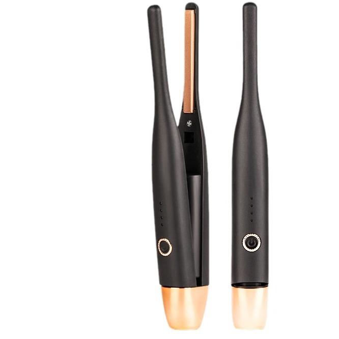 ヘアアイロン 男性用 ストレート カール 2way コードレス コンパクト ミニサイズ ショートヘア メンズ ..