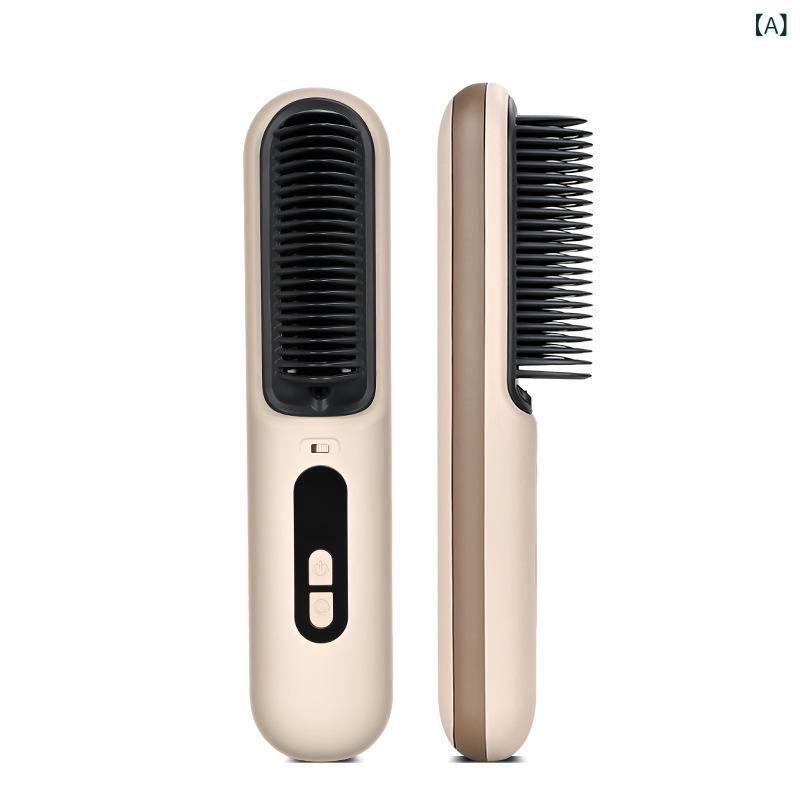ヘアブラシ レディース ストレート カール 2...の紹介画像2