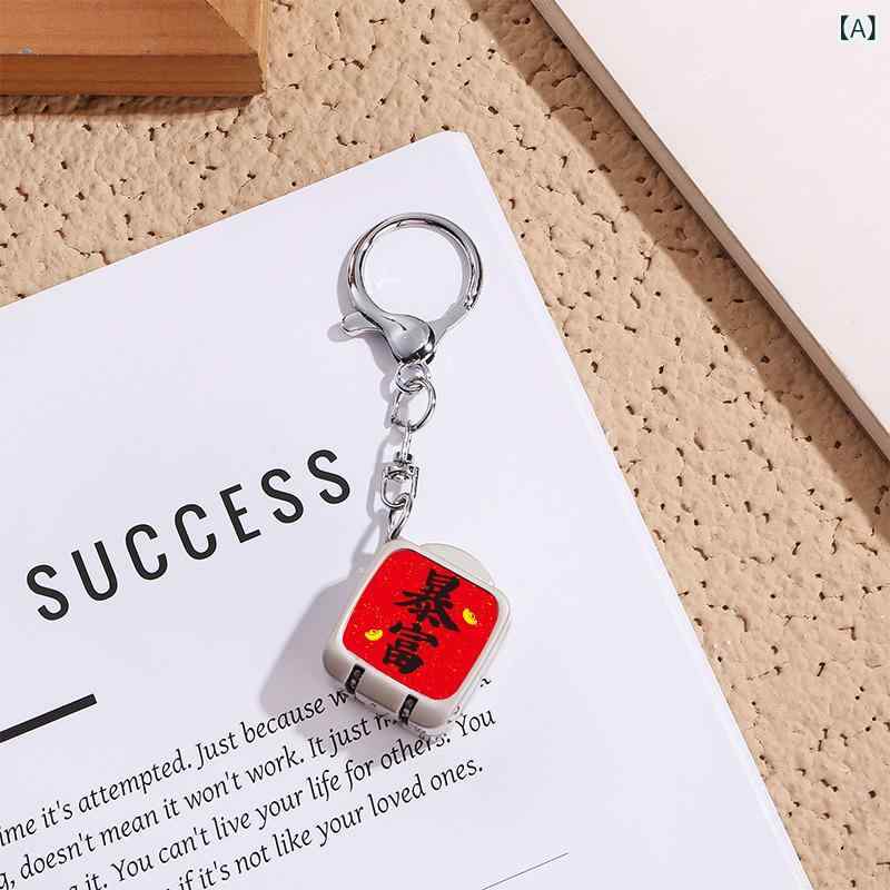 爪切り キーホルダー ミニ 折りたたみ 携帯式 爪やすり付き 合金 ステンレス製 赤色 黄色 招財 財神 カピバラ