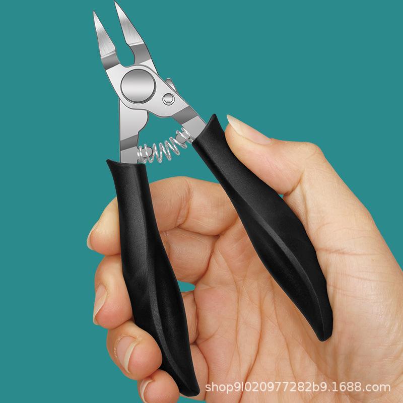 爪切り ネイルニッパー 男性用 女性用 ステンレス製 斜め刃 鷹の嘴形状 巻き爪 厚い爪 足の爪 手の爪 爪やすり 爪切りセット