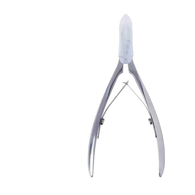 ネイルケア 甘皮ニッパー ステンレス製 甘皮切り キューティクルニッパー ささくれ処理 爪切り 巻き爪 厚い爪 ネイルニッパー
