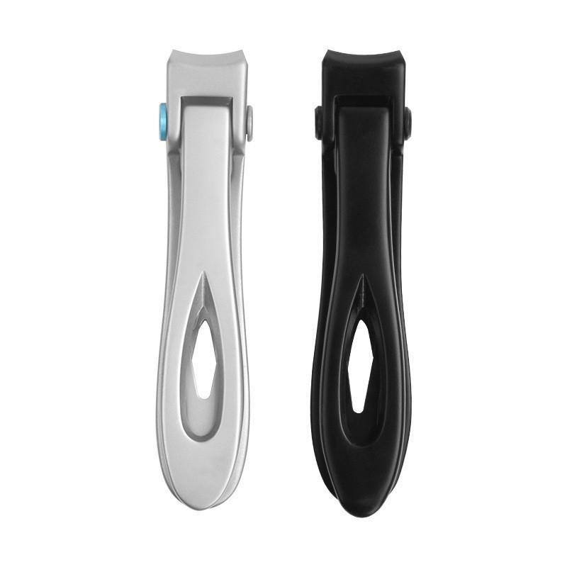 爪切り 大判 ステンレス製 シルバー ブラック 散装 修脚 爪やすり セット