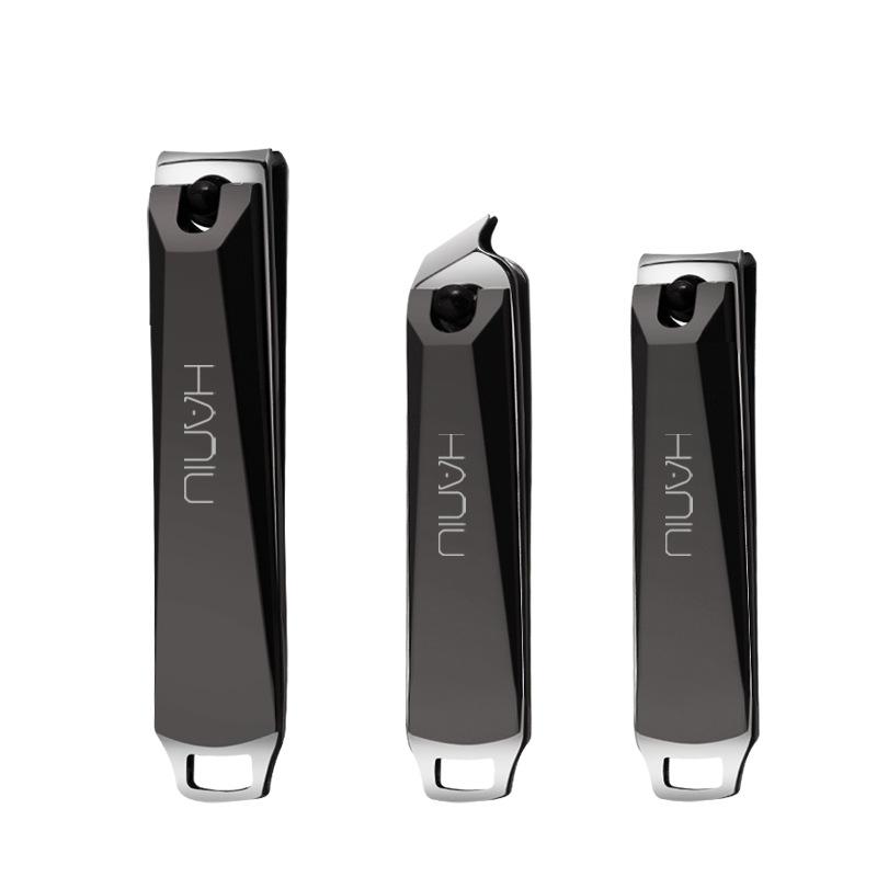 爪切り ステンレス製 爪切りセット 携帯ケース付き 大小サイズ 斜め刃 耳かき 爪やすり