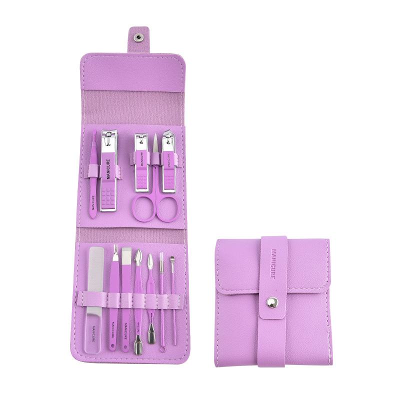 ネイルケアセット レディース メンズ 12点セット ステンレス 炭素鋼 爪切り 爪やすり 甘皮ケア 美容 折..