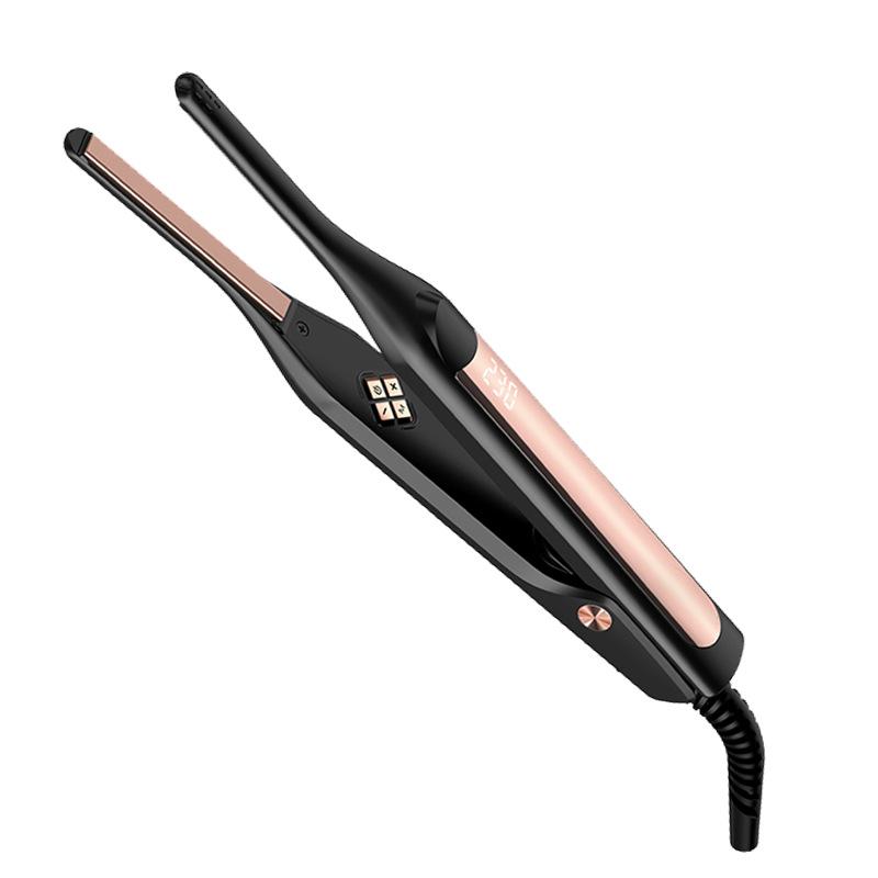 ヘアアイロン メンズ 男性用 2way カール ストレート 前髪 立ち上げ 耐熱 プロ仕様 ブラック グリーン