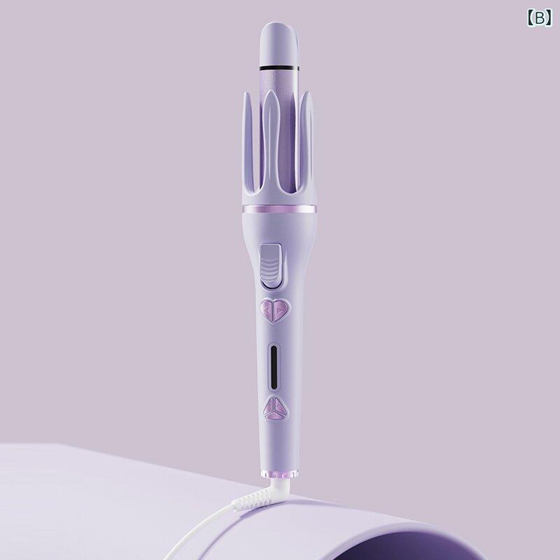 ヘアアイロン レディース 2way カール ストレート 3段階温度調整 31mm 電気石セラミック 海外通販対応