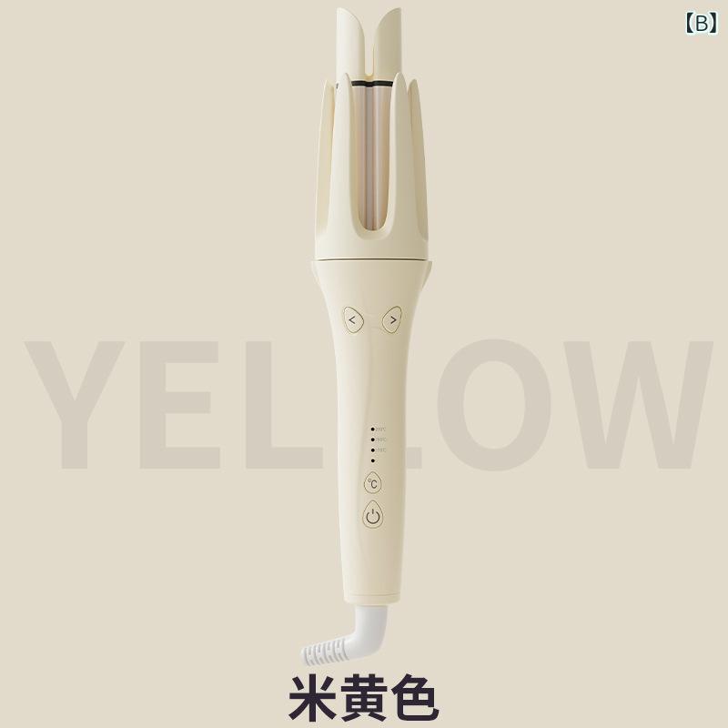 ヘアアイロン レディース 大波 カール 32mm 自動 巻き髪 コテ パーマ 陶瓷 火傷防...