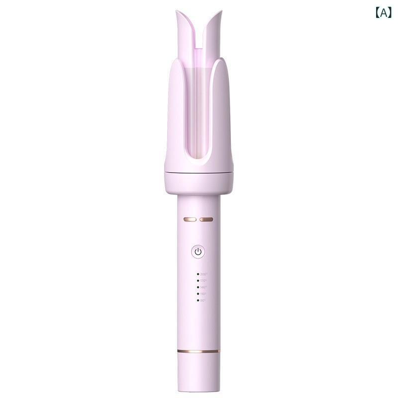 ヘアアイロン レディース 自動巻き カール コテ 31mm 大波巻き 旅行 持ち運び
