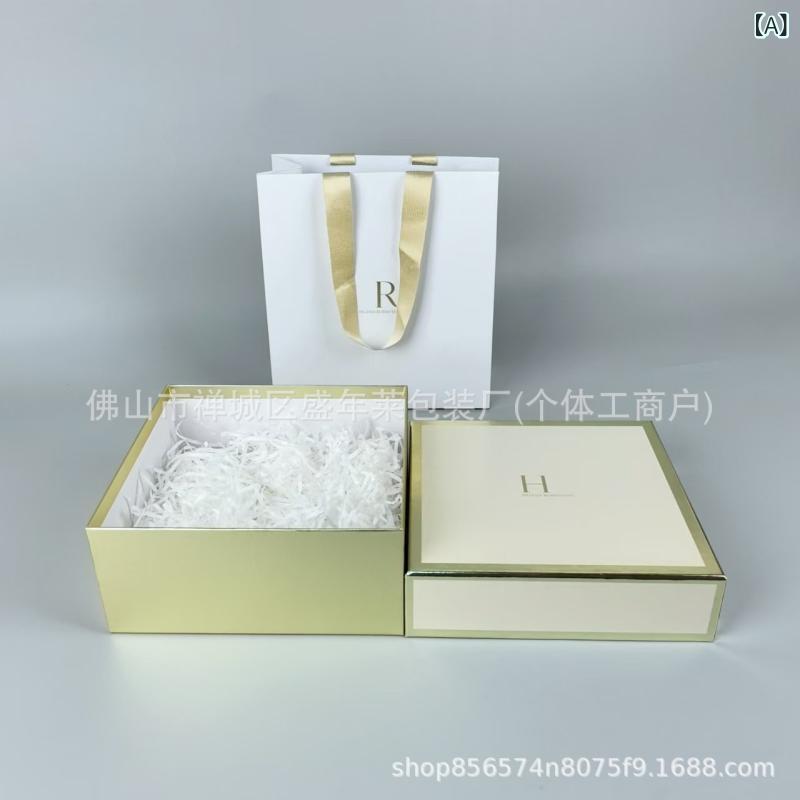 ギフトボックス レディース バレンタインデー 限定 ラッピングボックス 紙袋 手提げ袋付き エレガント ..