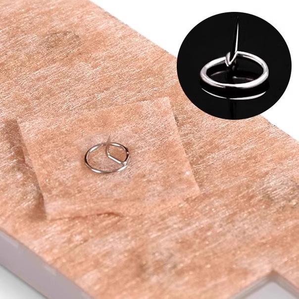 鍼灸 針 一次性 揿針 皮内針 無菌 埋没針 耳鍼 医療用 0.2x0.5 0.2x0.8 0.2x1.0 0.2x1.3 0.2x1.5 0.22x..