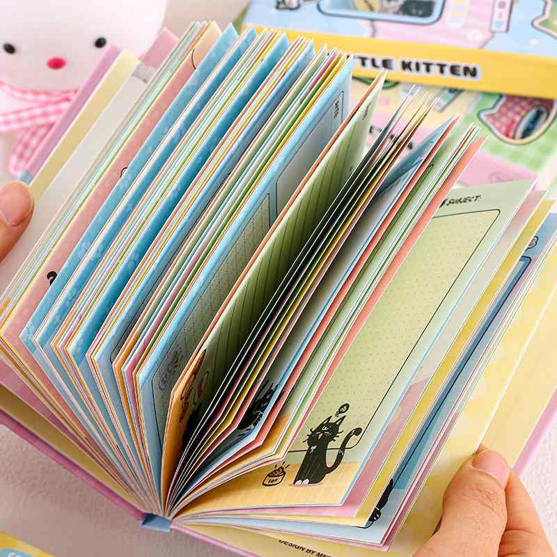 手帳 レディース かわいい 猫柄 ノート 高見え ダイアリー 道林紙 80ページ 日韓 ポケットサイズ 普段..