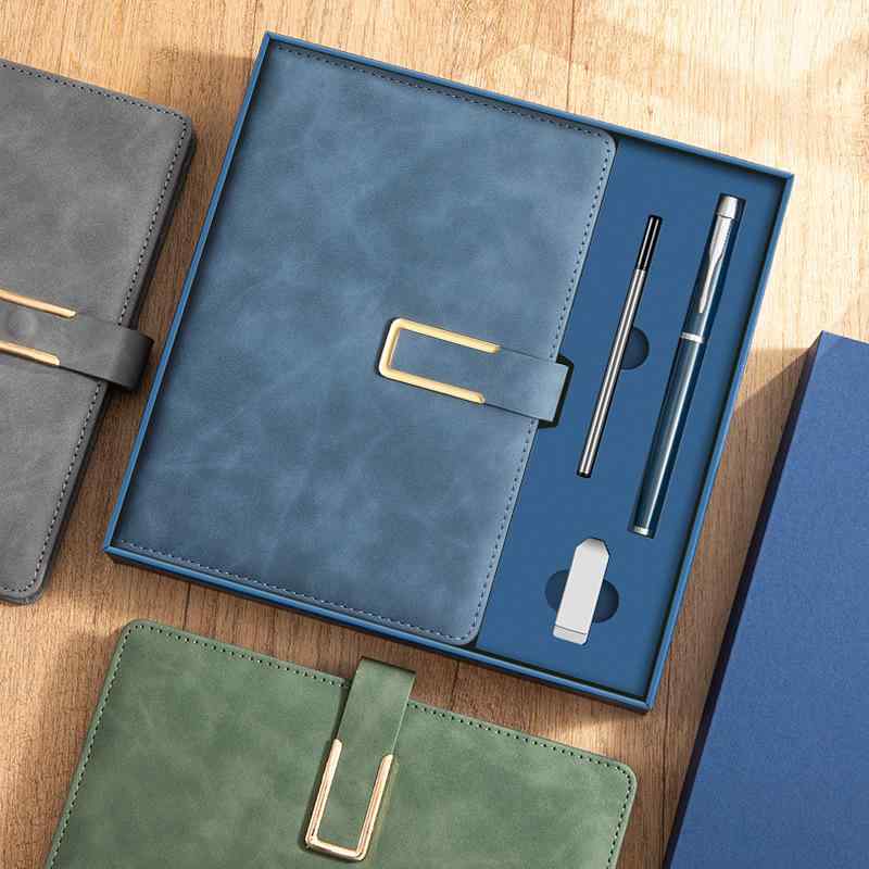 ノート A5 ビジネス オフィス 会議 記録 ノート 無線綴じ 道林紙