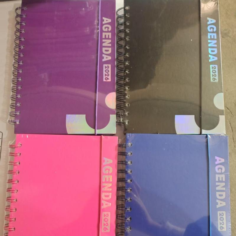 ノート A5サイズ バインダー式 ビジネス オフィス スケジュール帳 道林紙 イエロー グリーン ブルー パ..