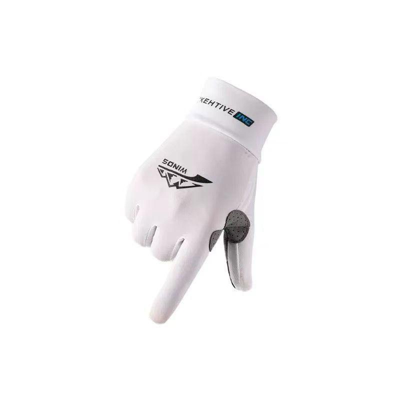 手袋 男性用 女性用 春夏 接触冷感 薄手 指なし 指抜き フルフィンガー アウトドア 釣り 自転車 スポー..