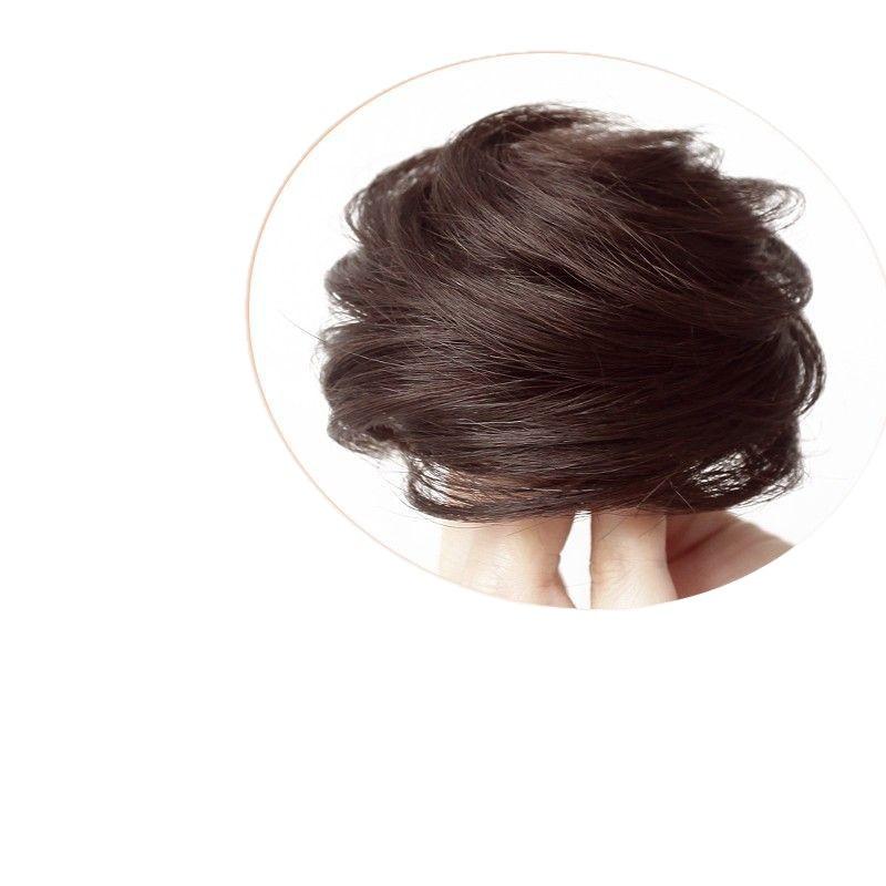 ヘアアクセサリー レディース 直毛 お団子ウィッグ 高め ポニーテール シュシュ 付け毛 盛りヘア 隠し..