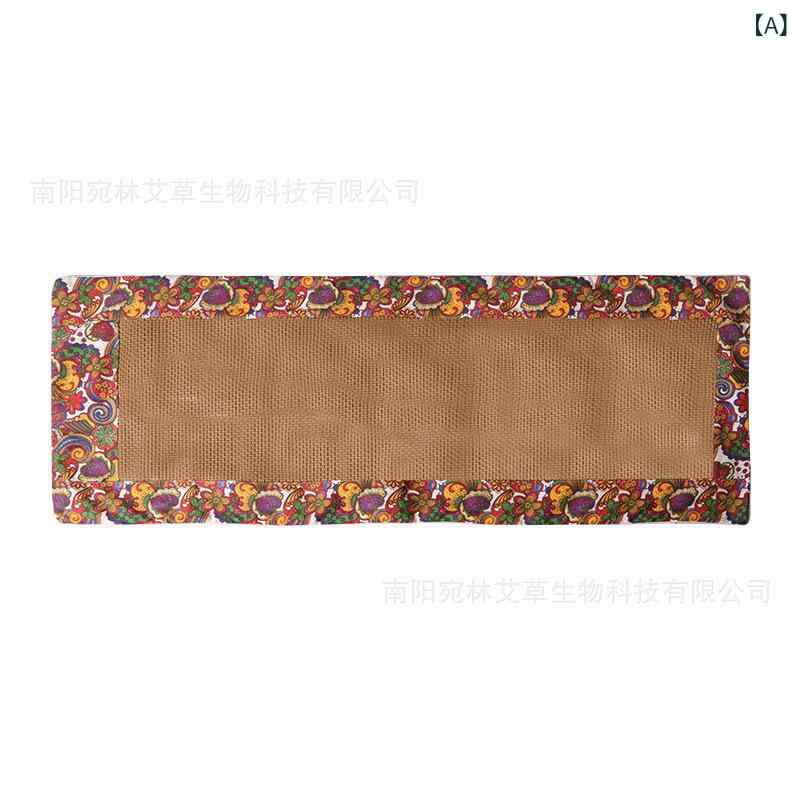 座布団 エクササイズ用品 藤席 艾草 艾絨 涼感 通気性 涼しい オフィス 自宅用 クッション