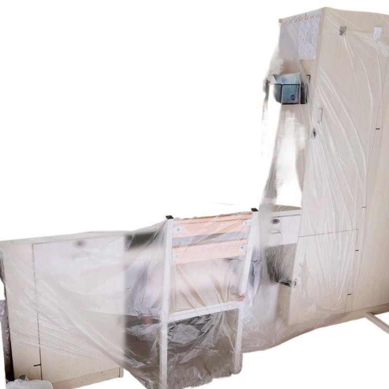 収納カバー 学生寮 寝室 防塵 ほこりよけ 透明 繰り返し使える プラスチック製 多用途