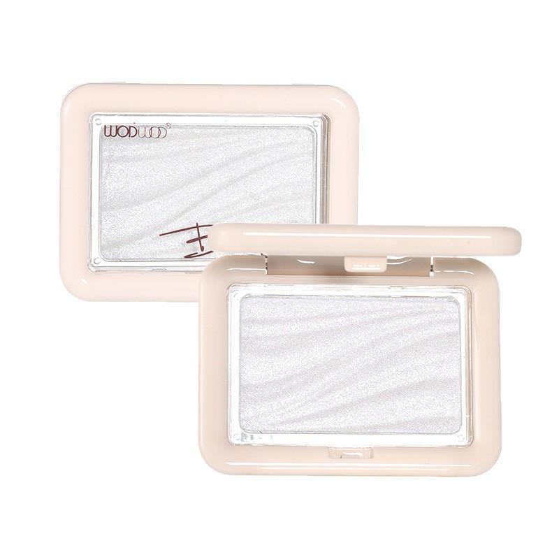 フェイスパウダー ラメ入り 艶感 パール ハイライトパウダー 立体感 luminating効果 月光ホワイト 水晶..