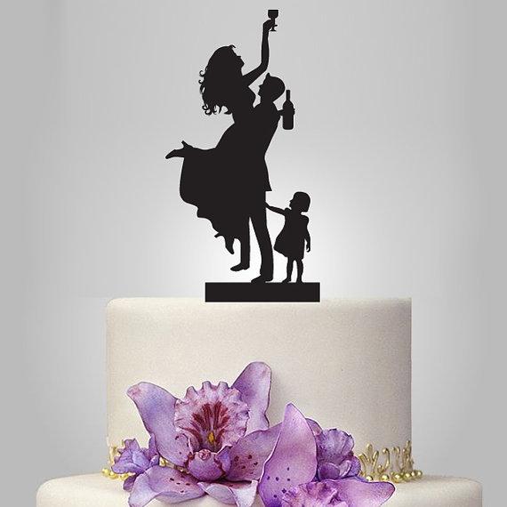 ケーキトッパー 結婚式 誕生日 ケーキ飾り デコレーション 樹脂製 ブラック レッド ミラーゴールド ミラーシルバー シャンパンゴールド シャンパンシルバー 高さ14cm 16cm 18cm 20cm