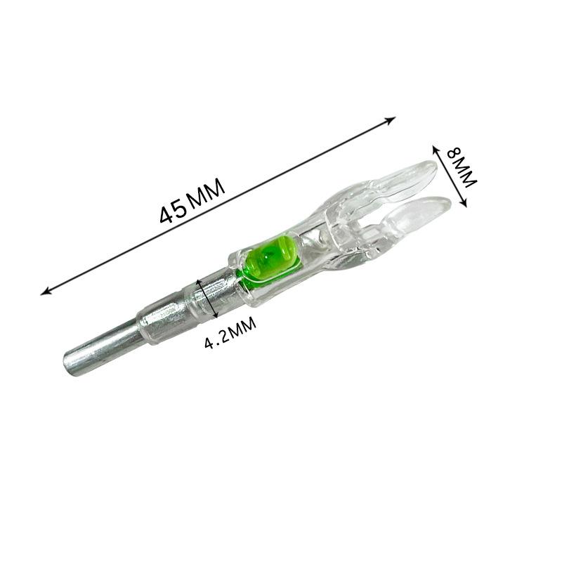 矢 LED 矢尾 発光 カートリッジスイッチ 弦固定具 赤 緑 青 黄色