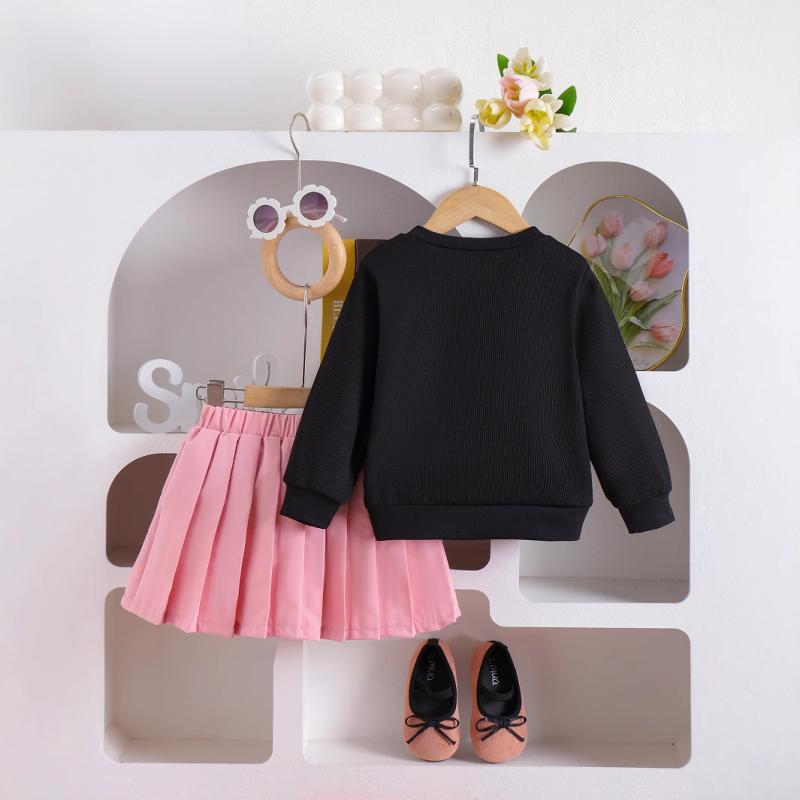 キッズ 女の子 長袖ワンピース & 