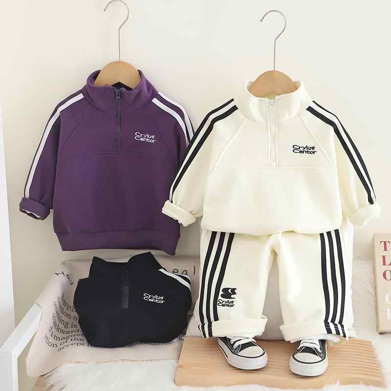 子供用ニットセットアップ 上下セット ベビー服 赤ちゃん 幼児 長袖 トップス 長ズボン かわいい カジ..