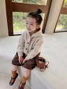 子供服 アウター 秋冬 ニット カーディガン 長袖 ストライプ 無地 フード付き かわいい 男の子 女の子 向け 厚手 裏地コットン 90cm 100cm 11...