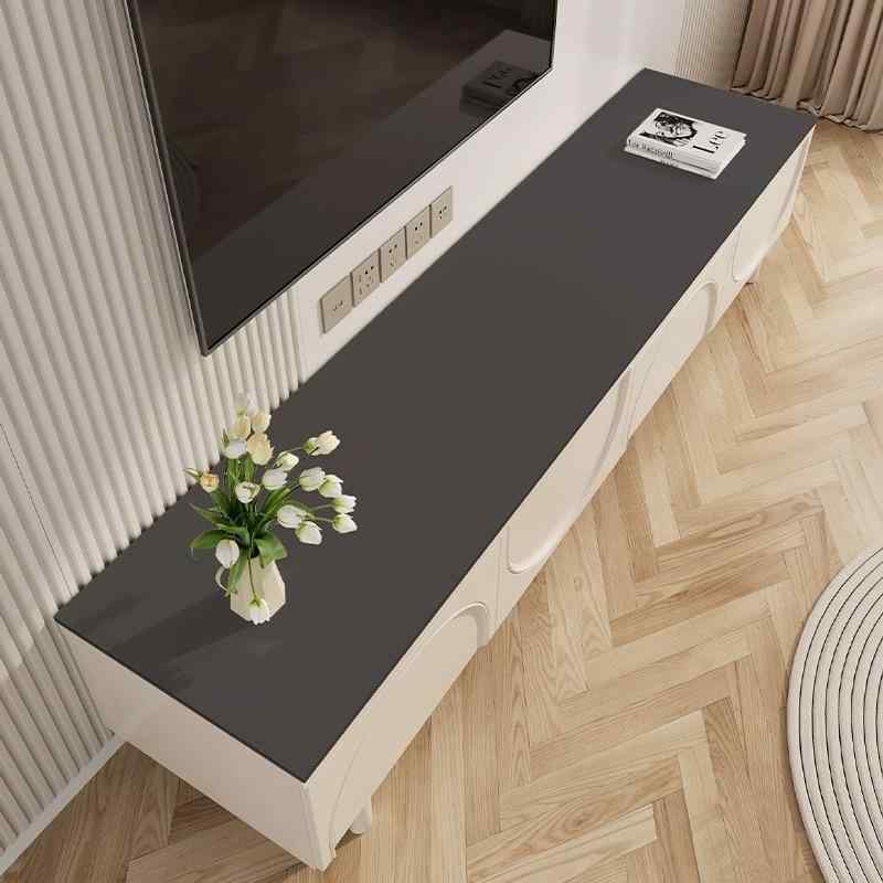 テーブルクロス テーブルマット テーブルランナー 北欧風 長方形 PU 防水 防油 高級感 無地 グレー テ..