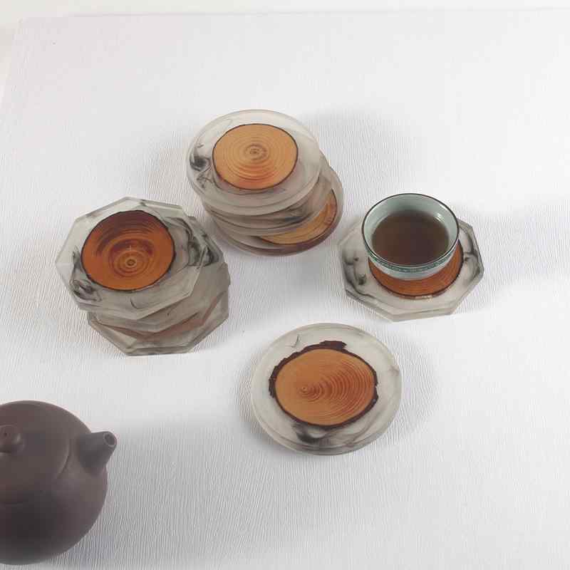 カップ コースター 木製 断熱 北欧�