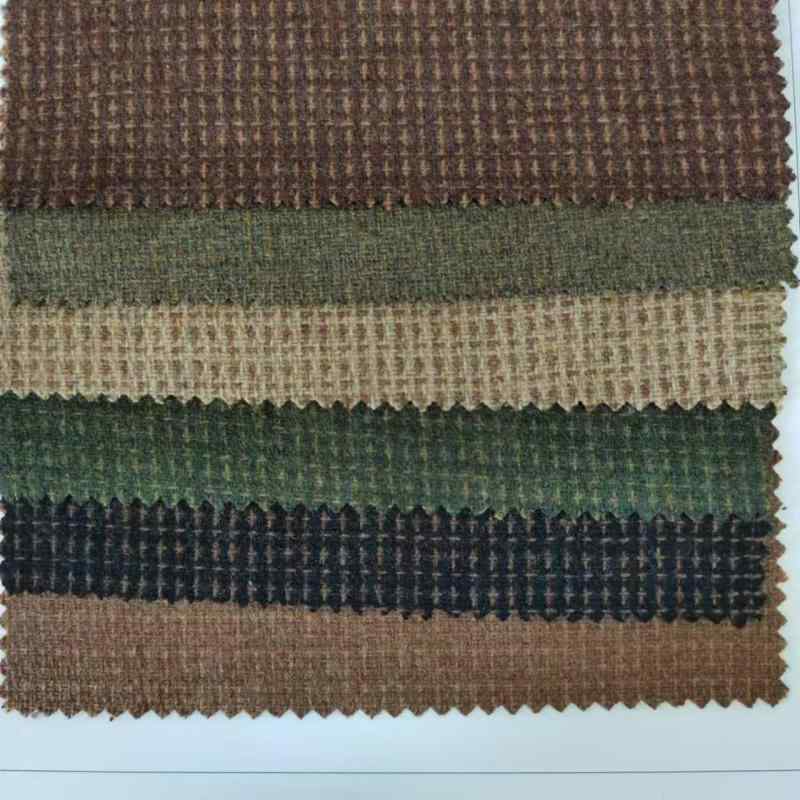 生地 布地 服地 ウール混紡 秋冬 ジャケット コート スーツ 帽子 手袋 家 текстиль 無地 厚手