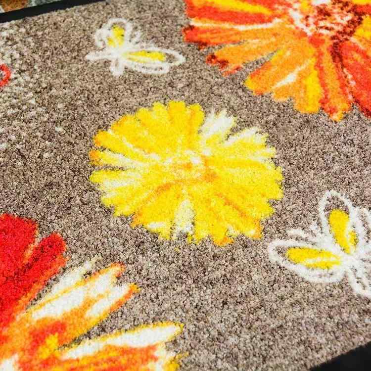 玄関マット 業務用 ナイロン 滑り止め ラバーマット ドアマット ロゴ カスタマイズ可能