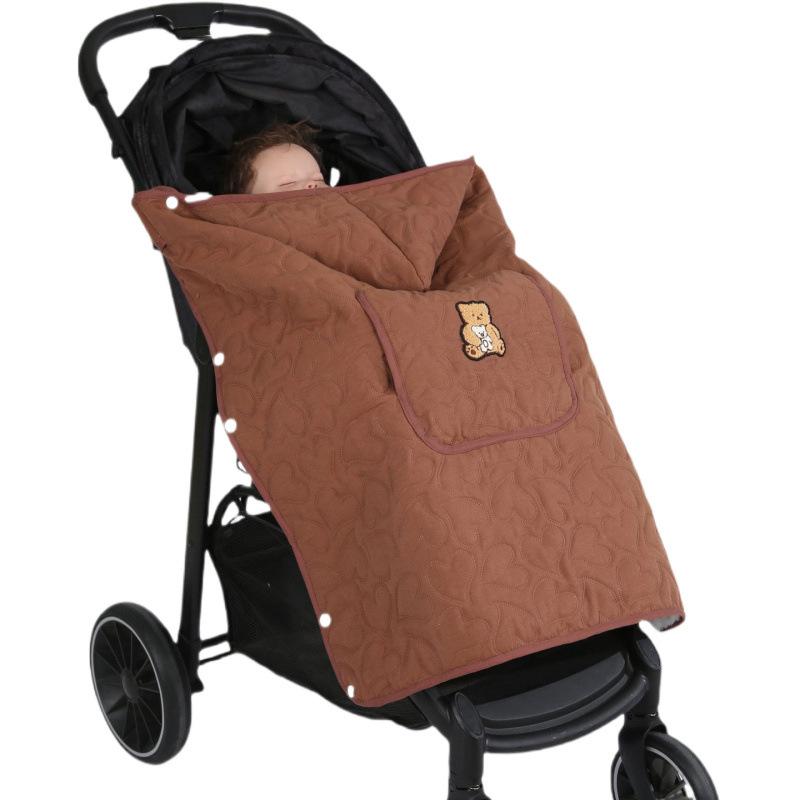 ベビー ケープ 防風 ブランケット 赤ちゃん 抱っこ紐 腰 チェア ショール 防寒 秋冬 萌え クマ ミルク ..